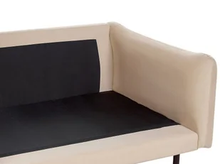 Sofa 3-osobowa welurowa beżowa VINTERBRO - Sofy i kanapy - miniaturka - grafika 8