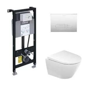 Zestaw Podtynkowy Duravit D-Neo - Stelaże i zestawy podtynkowe do WC - miniaturka - grafika 1