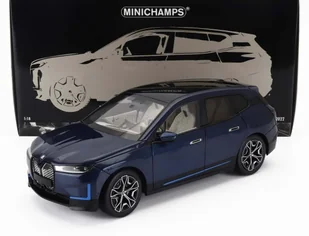Bmw Ix Series Suv 2023 Blue Met 1:18 Minichamps 110023100 - Samochody i pojazdy dla dzieci - miniaturka - grafika 1