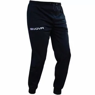Givova Spodnie męskie One czarne r 2XL P019-0010 P019-0010 2XL - Spodnie sportowe męskie - miniaturka - grafika 1
