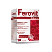 Witaminy i minerały - HASCO-LEK Ferovit Bio special x 30 kaps - miniaturka - grafika 1
