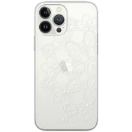 Etui i futerały do telefonów - Etui do Apple IPHONE 14 Mandale 005 Babaco Nadruk częściowy Biały - miniaturka - grafika 1