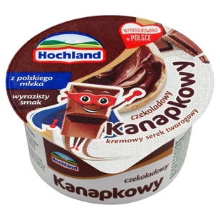 Hochland Kanapkowy Czekoladowy 130 G - Szybkie dania obiadowe - miniaturka - grafika 1