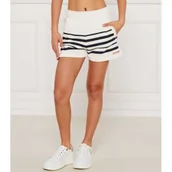 Spodnie i spodenki dla dziewczynek - Tommy Hilfiger Szorty | Regular Fit - miniaturka - grafika 1