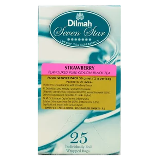 DILMAH Dilmah Strawberry Ex25 herbata kopertowana DI.STRAW.EX25.KOP - Herbata - miniaturka - grafika 1