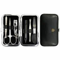 Pozostałe urządzenia kosmetyczne - Kellermann 7845 zestaw do manicure, czarny - miniaturka - grafika 1