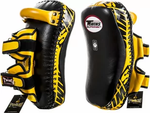 Twins Special Tarcze Tajskie "PAO" KPL-12 Black/Yellow "Deluxe" Para 2szt - Tarcze i łapy - miniaturka - grafika 1