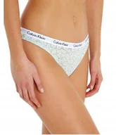Majtki damskie - CALVIN KLEIN MAJTKI DAMSKIE KORONKOWE ZIELONE XS 2A1E1_C* XS 2_1 TIA - miniaturka - grafika 1