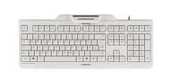 Klawiatury - CHERRY KC 1000 SC klawiatura USB QWERTY British English Szary JK-A0100GB-0 - miniaturka - grafika 1