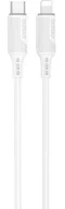 Kable USB - Dudao kabel USB Typ C - Lightning do ładowania i transferu danych 20W PD 1m biały (L6S_1M) L6S_1M - miniaturka - grafika 1