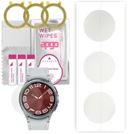 Akcesoria do smartwatchy - 3x Folia hydrożelowa MATOWA do Samsung Galaxy Watch Classic 6 43mm - apgo Smartwatch Hydrogel MATTE Protection Ochrona na ekran smartwatcha - miniaturka - grafika 1