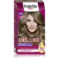 Farby do włosów i szampony koloryzujące - Schwarzkopf Palette Deluxe trwała farba do włosów odcień 7-11 Cool Medium Blond 1 szt. - miniaturka - grafika 1
