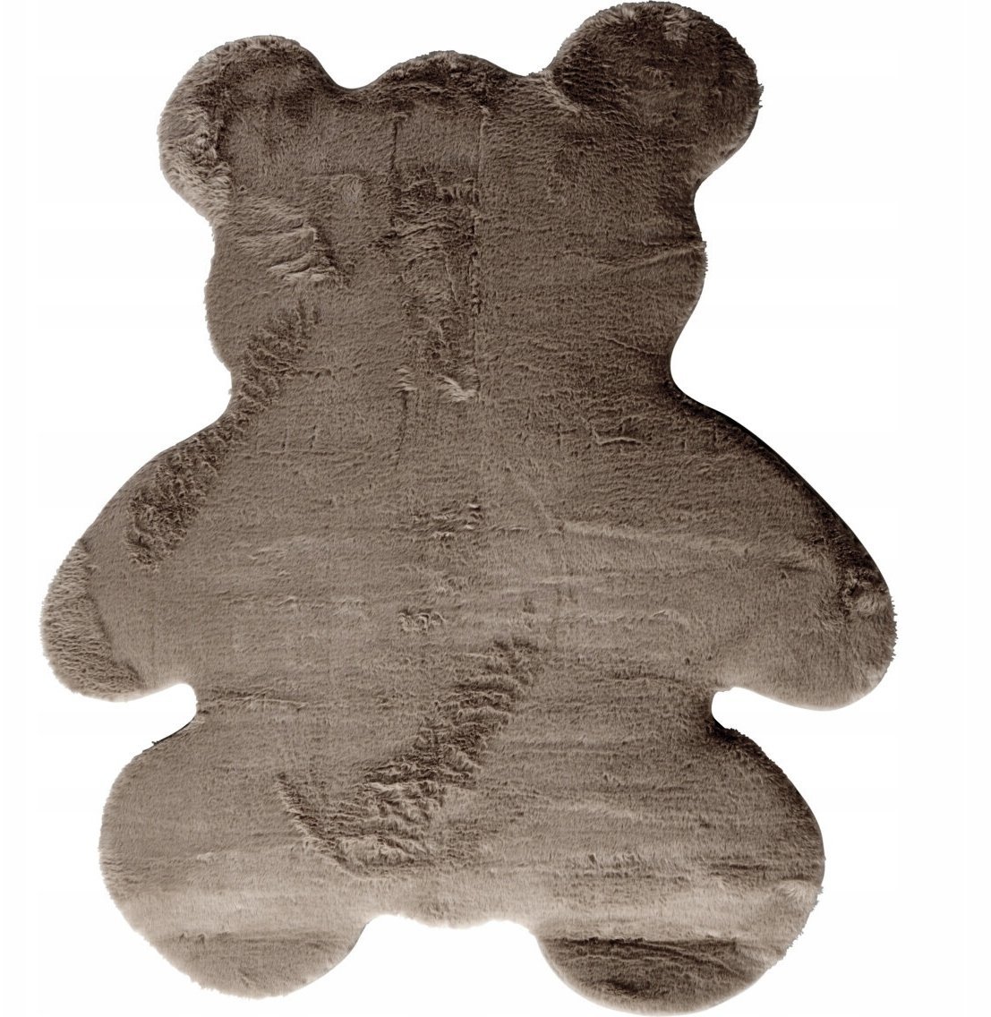 Dywan dziecięcy miś z imitacji futra BJÖRN, 100 x 85 cm