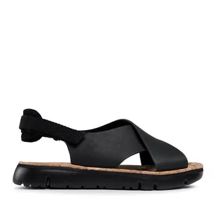 Sandały Camper Oruga Sandal K200157-022 Czarny - Sandały damskie - miniaturka - grafika 1