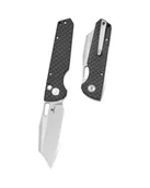 Noże - Nóż składany Bestechman Guardian Black G10 w/ Carbon Fiber Pattern, Satin D2 (BMK11B) - miniaturka - grafika 1