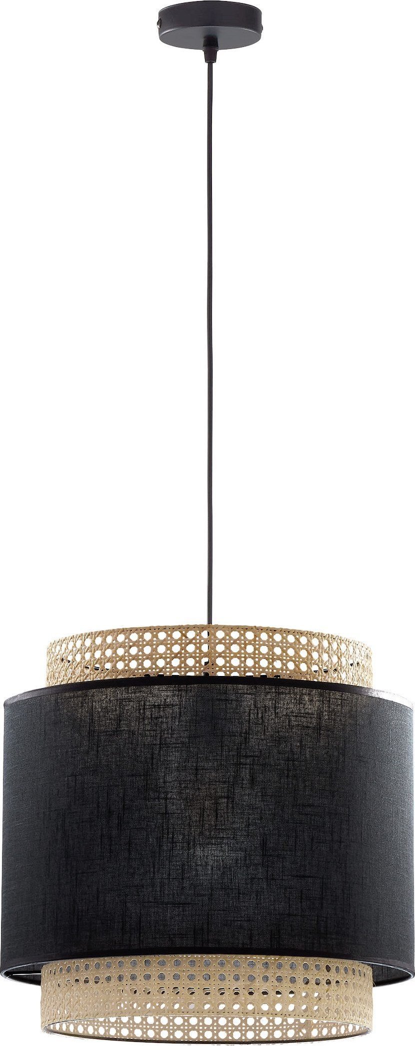 Lampa wisząca Orno LANA 380 1P, lampa wisząca, E27 max.60W, czarna