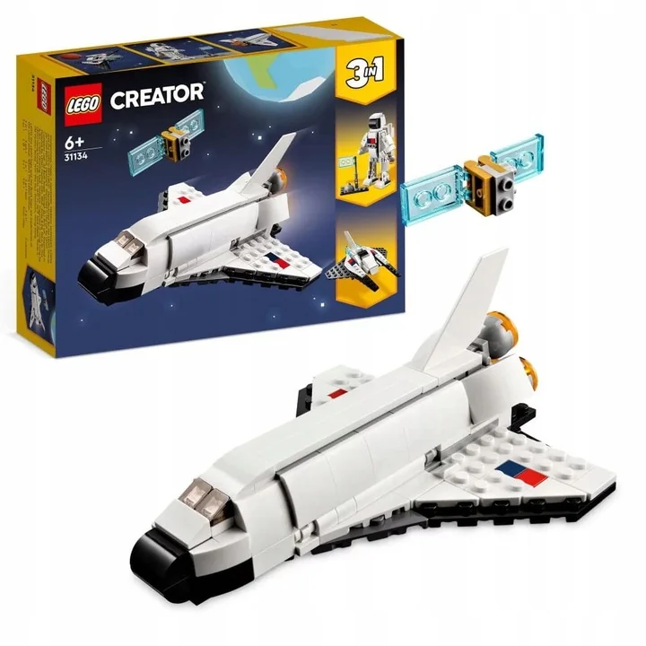 LEGO statek kosmiczny 3W1 PREZENT DLA FANA/FANKI KOSMOSU