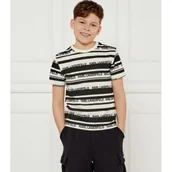 Koszulki dla chłopców - Karl Lagerfeld Kids T-shirt | Regular Fit - miniaturka - grafika 1