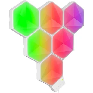 Oświetlenie gamingowe LED FROGGIEX FX-GL2-HL-RGB Regulacja jasności, Wi-Fi (6 szt.) - Gadżety dla graczy - miniaturka - grafika 1
