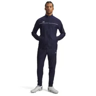 Bluzy męskie - Męski dres komplet treningowy Under Armour UA M Challenger Tracksuit - granatowy - UNDER ARMOUR - miniaturka - grafika 1