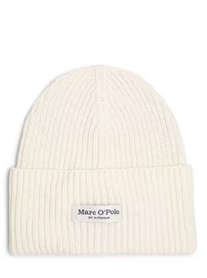Marc O'Polo - Czapka damska, biały - Czapki damskie - miniaturka - grafika 1
