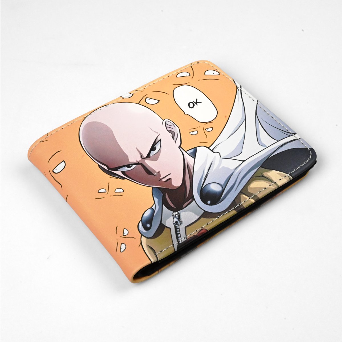 Saitama 13 cm Eko-Skóra Portfel One Punch Man