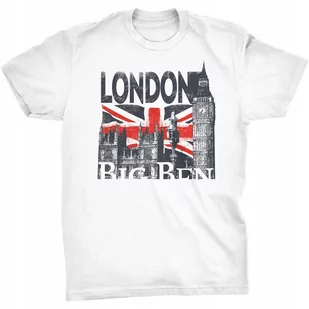 London Big Ben Koszulka Londyn UK Wielka Brytania - Koszulki męskie - miniaturka - grafika 1