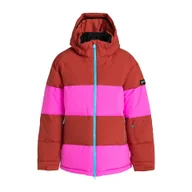 Kurtki narciarskie - Kurtka snowboardowa damska ROXY X Rowley Block Puffer - miniaturka - grafika 1