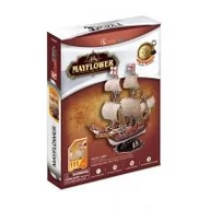 Puzzle - Cubicfun Puzzle 3D Żaglowiec Mayflower 111 - miniaturka - grafika 1