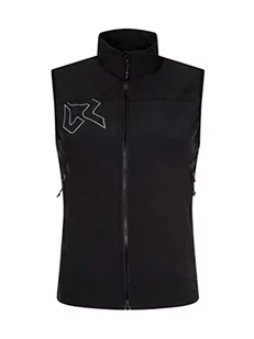 Rock Experience REWV00671 HUNTER SOFTSHELL Damska kamizelka sportowa CAVIAR XL - Kamizelki damskie - miniaturka - grafika 1