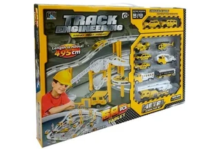 Tor Samochodowy Rail Racing Metalowe Autka 12km/h - Tory, garaże, parkingi - miniaturka - grafika 7
