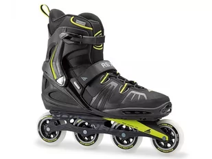 Rolki Rollerblade RB XL 90 Black Lime 2021-50,5 - Rolki - miniaturka - grafika 1