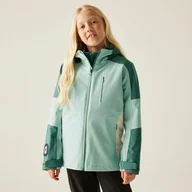 Kurtki i płaszcze dla dziewczynek - Regatta Kurtka dziewczęca 3 w 1 z latarką LED Trekktain II Zielony, Rozmiar: 164 cm - miniaturka - grafika 1