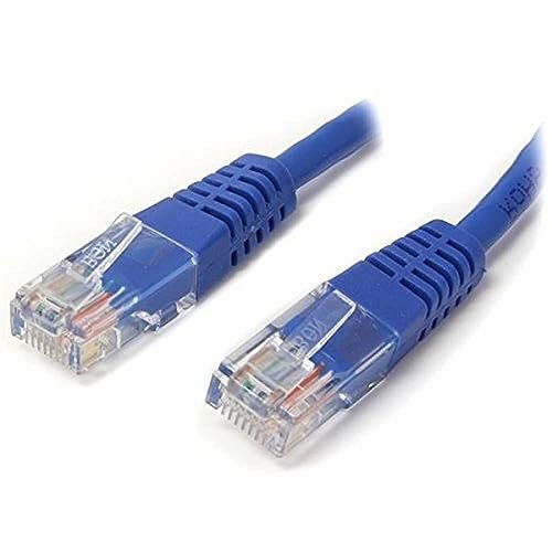 Startech. com M45PATCH20BL Cat5e kabel Ethernet, kabel krosowy, kabel Cat5e, kabel sieciowy, kabel Ethernet, kabel Cat5e, 6,1 m, niebieski