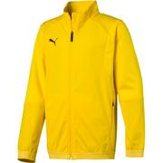 Piłka nożna - Bluza dla chłopca Puma Liga Training Jacket żółta 655688 07 - miniaturka - grafika 1