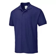 Koszulki męskie - Portwest portwest b210bkr4 X L "Neapel" koszulka polo, czarny, niebieski - miniaturka - grafika 1