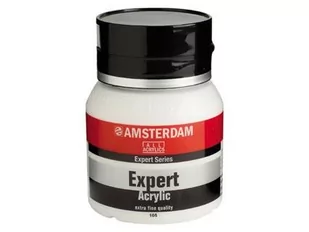 Talens Amsterdam, farba akrylowa, 400 ml, Biel tytanowa - Przybory szkolne - miniaturka - grafika 2