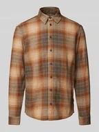 Koszule męskie - Koszula casualowa o kroju slim fit z kołnierzykiem typu kent - miniaturka - grafika 1