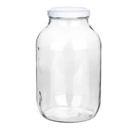 Pojemniki kuchenne - Słoik 4 l z zakrętką 6Z - miniaturka - grafika 1