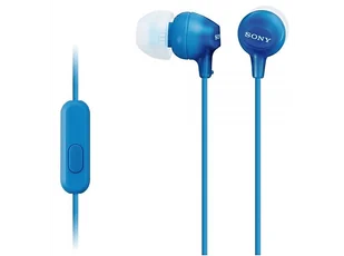 OUTLET Słuchawki SONY MDR-EX15AP Niebieski - Telefony OUTLET - miniaturka - grafika 1