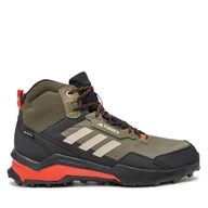 Buty trekkingowe męskie - Trekkingi adidas Terrex AX4 Mid GORE-TEX IG8853 Zielony - miniaturka - grafika 1
