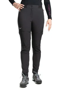 Spodnie pedroc 2 dst 2/1 women-black out - SALEWA - Spodnie sportowe damskie - miniaturka - grafika 1