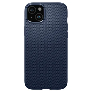 Spigen Liquid Air, navy blue - iPhone 15 Plus - Etui i futerały do telefonów - miniaturka - grafika 1