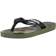 Klapki i japonki męskie - Havaianas Top Camu klapki męskie, Green 0869, 31/32 EU - miniaturka - grafika 1