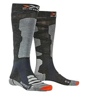 Skarpetki damskie - Skarpety X-Socks Unisex Ski Silk Merino 4.0 szary anthracite melange/G 39-41 - miniaturka - grafika 1