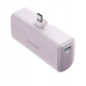 Powerbanki - Powerbank Anker Nano 5000mAh 22.5W RÓŻOWY WPINANY (A16530V1) - miniaturka - grafika 1