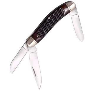 Nóż składany Cold Steel Gentlemen's Stockman 8Cr13MoV - Jigged Bone - Noże - miniaturka - grafika 1