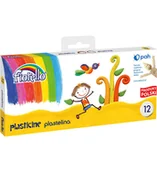 Masy plastyczne - Fiorello Plastelina 12 kolorów - miniaturka - grafika 1