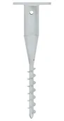 Parasole ogrodowe - Wkręcana podstawa w ziemię pod parasol R0-P06 - miniaturka - grafika 1