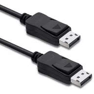 Kable komputerowe i do monitorów - Qoltec Kabel DisplayPort v1.3 męski / DisplayPort v1.3 męski | 5Kx3K | 1m KKQTKUBV0360 [7445193] - miniaturka - grafika 1